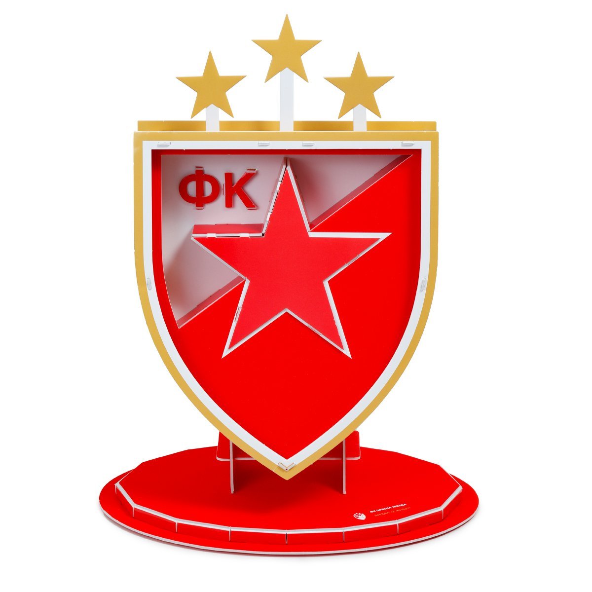 3D Puzzle Grb FK Crvena Zvezda