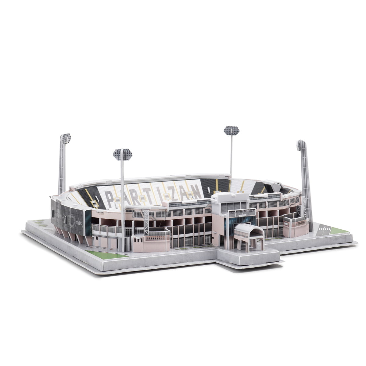 3D Puzzle Fudbalski Stadion Partizan
