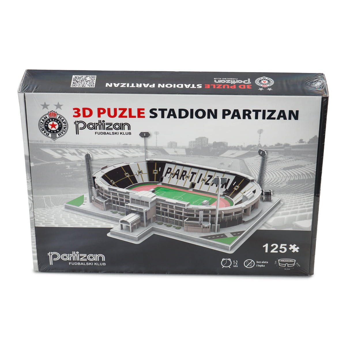 3D Puzzle Fudbalski Stadion Partizan