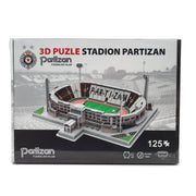 3D Puzzle Fudbalski Stadion Partizan