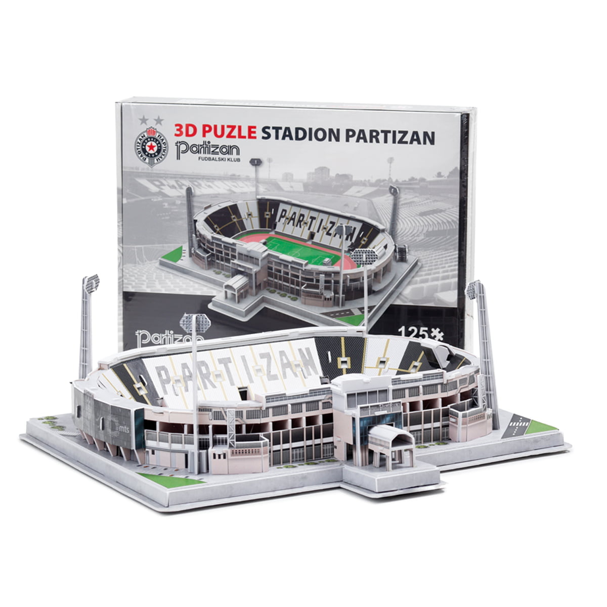 3D Puzzle Fudbalski Stadion Partizan