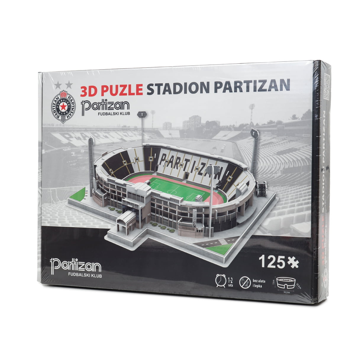 3D Puzzle Fudbalski Stadion Partizan