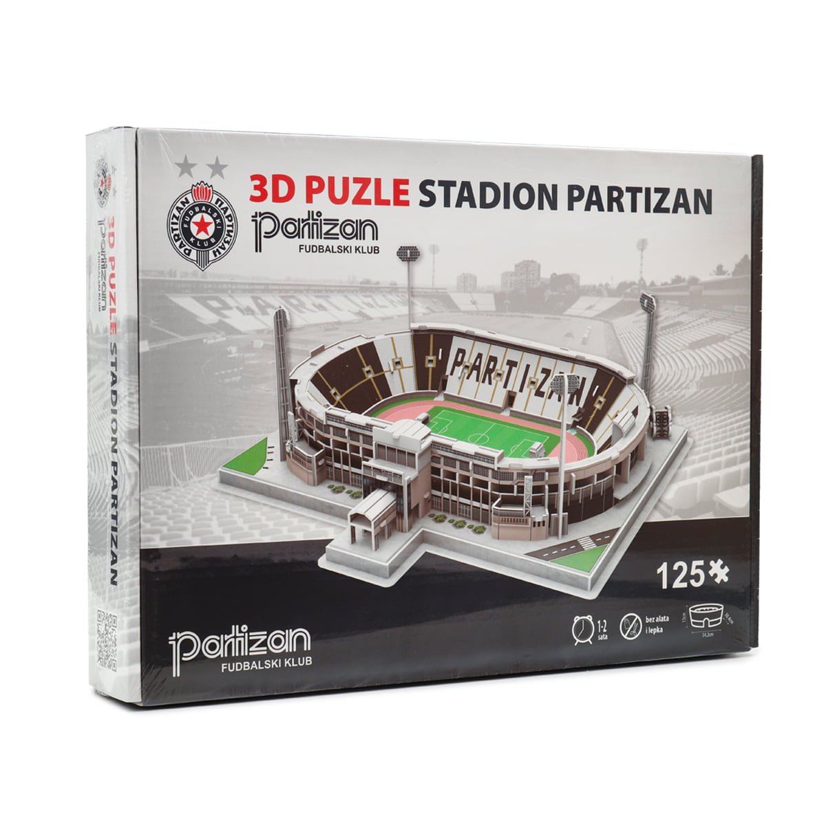 3D Puzzle Fudbalski Stadion Partizan