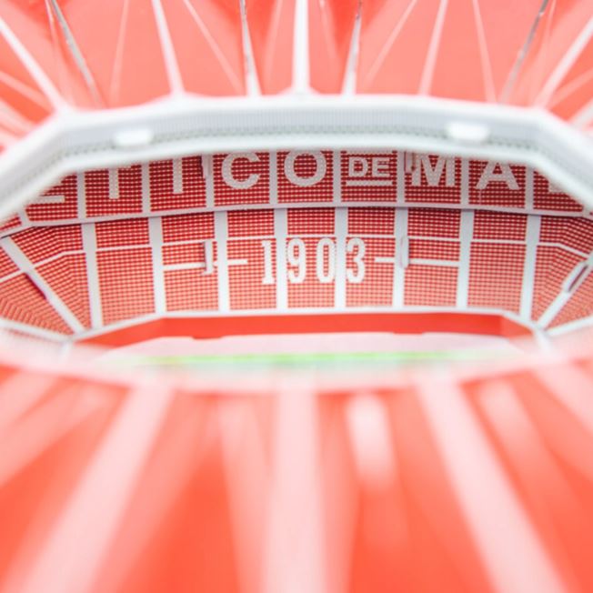 3D Puzzle Fudbalski Stadion Wanda Metropolitano Atletico Madrid