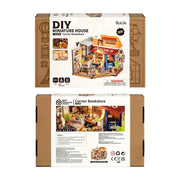 3D Robotime Puzzle Corner Bookstore DG164