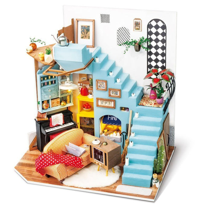 Robotime 3D Puzzle Joy's Peninsula Living Room DG141