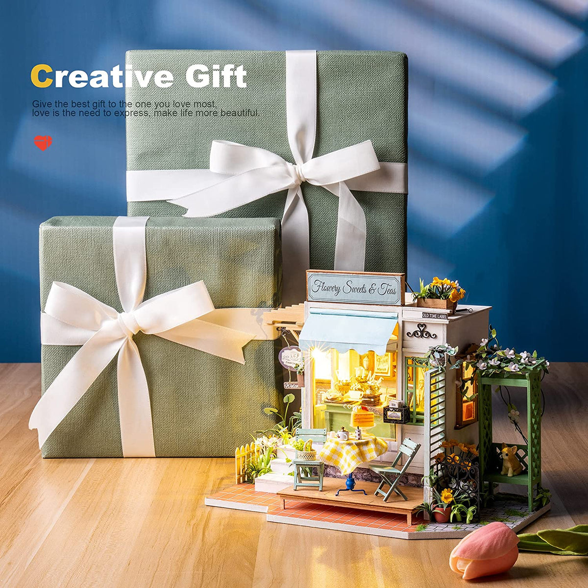 Robotime 3D Puzzle Flowery Sweets and Teas DG146