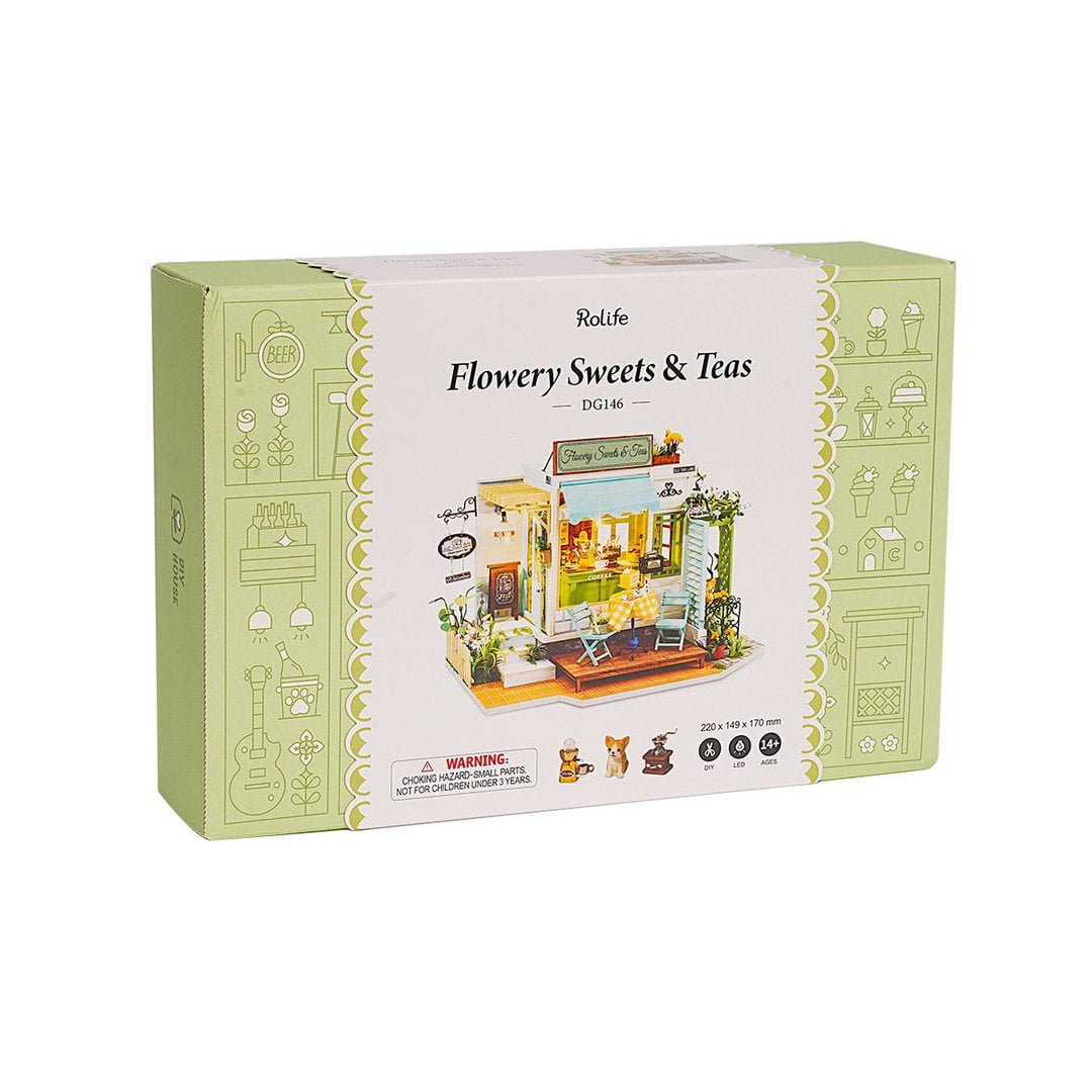 Robotime 3D Puzzle Flowery Sweets and Teas DG146