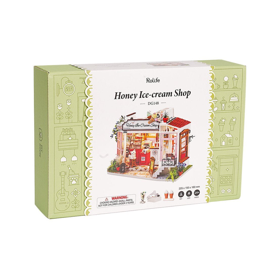 Robotime 3D Puzzle Honey Ice-cream Shop DG148