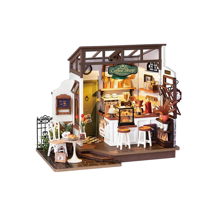 3D Robotime Puzzle Slow Life Café DG162