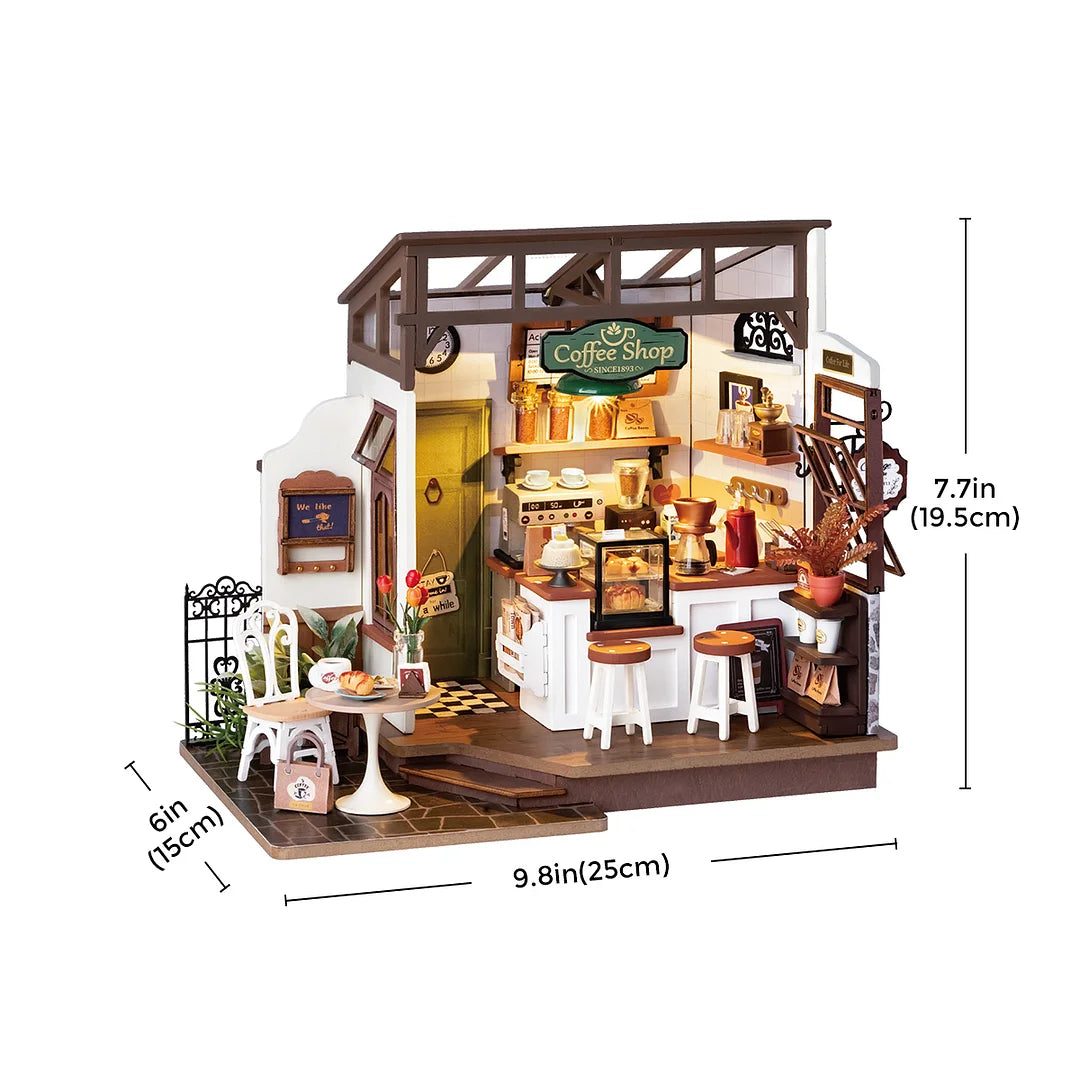 3D Robotime Puzzle Slow Life Café DG162