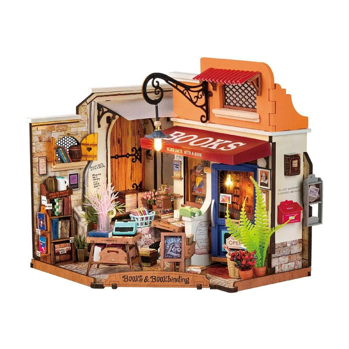 3D Robotime Puzzle Corner Bookstore DG164