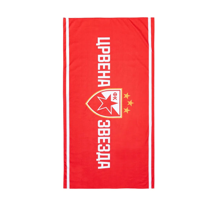 Peškir Crvena Zvezda Plažni 70x140cm Grb 2
