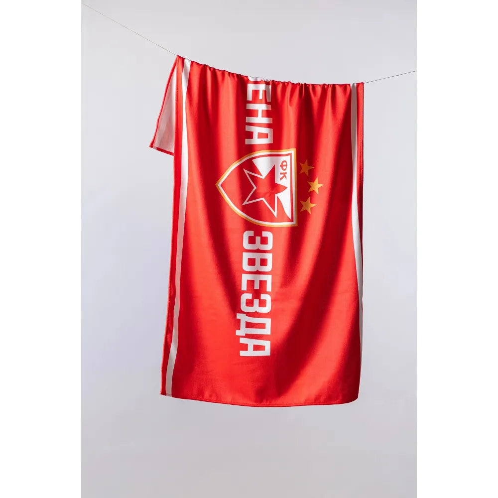 Peškir Crvena Zvezda Plažni 70x140cm Grb 2