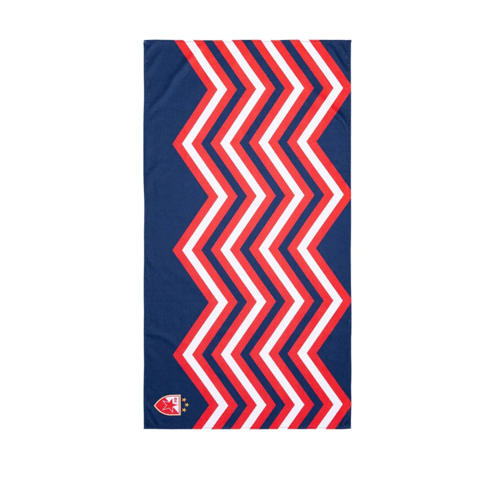 Peškir Crvena Zvezda Plažni 70x140cm plavi