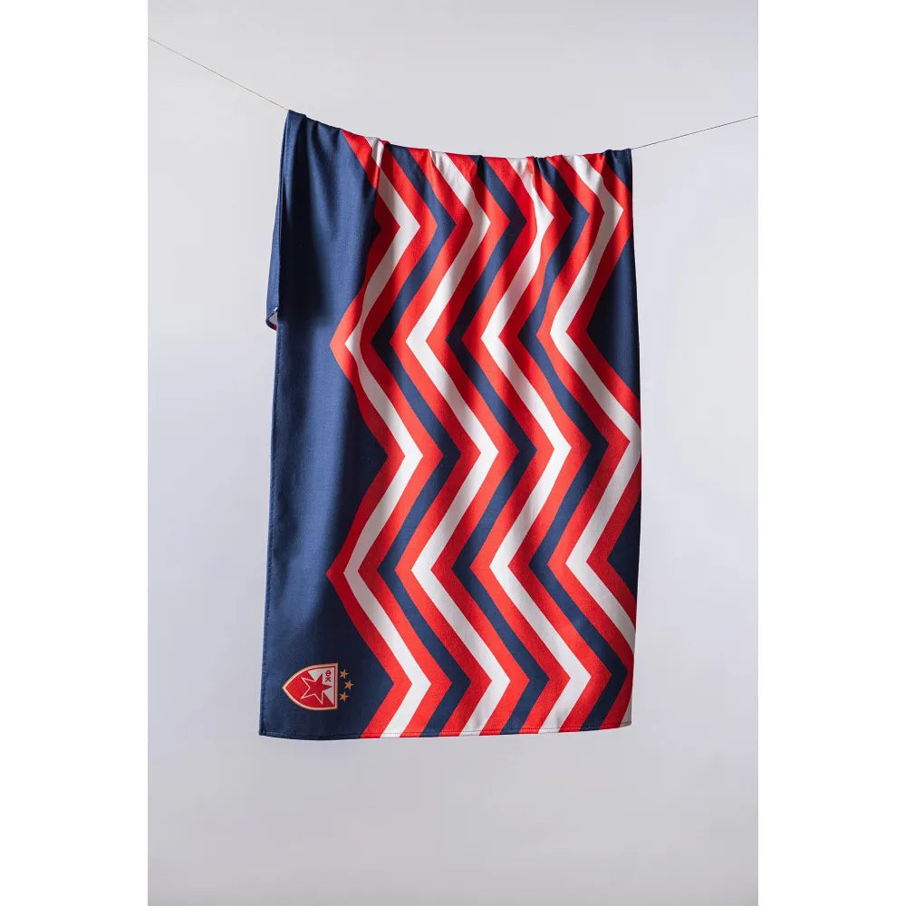 Peškir Crvena Zvezda Plažni 70x140cm plavi