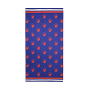 Peškir Crvena Zvezda Plažni 70x140cm Grb plavi