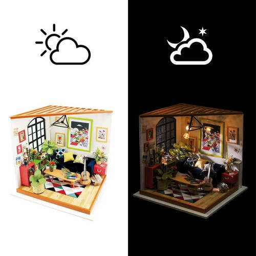 3D Puzzle Robotime - Locus's Sitting Room