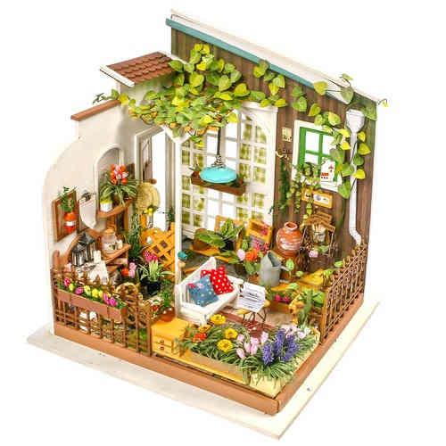 3D Puzzle Robotime Miller's Flower House DG108