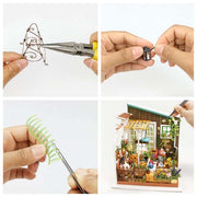 3D Puzzle Robotime Miller's Flower House DG108