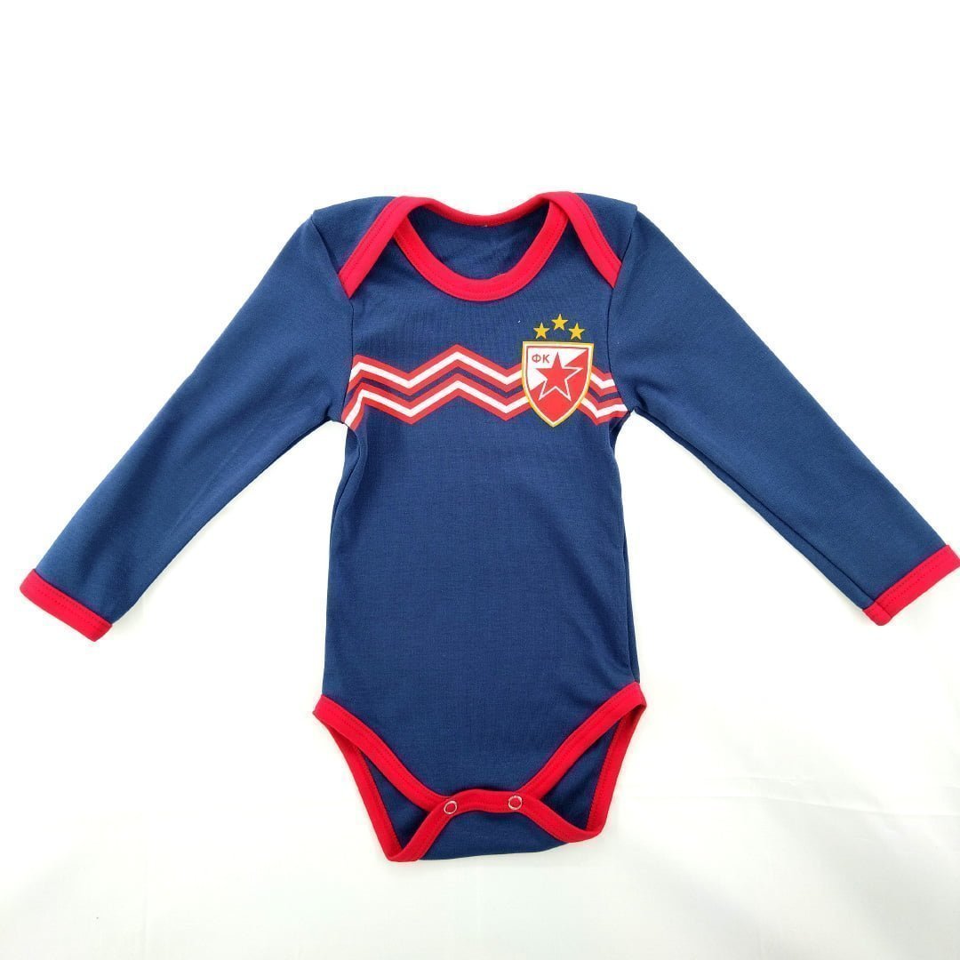 Crvena Zvezda Baby bodi dugačak rukav FKCZ 23