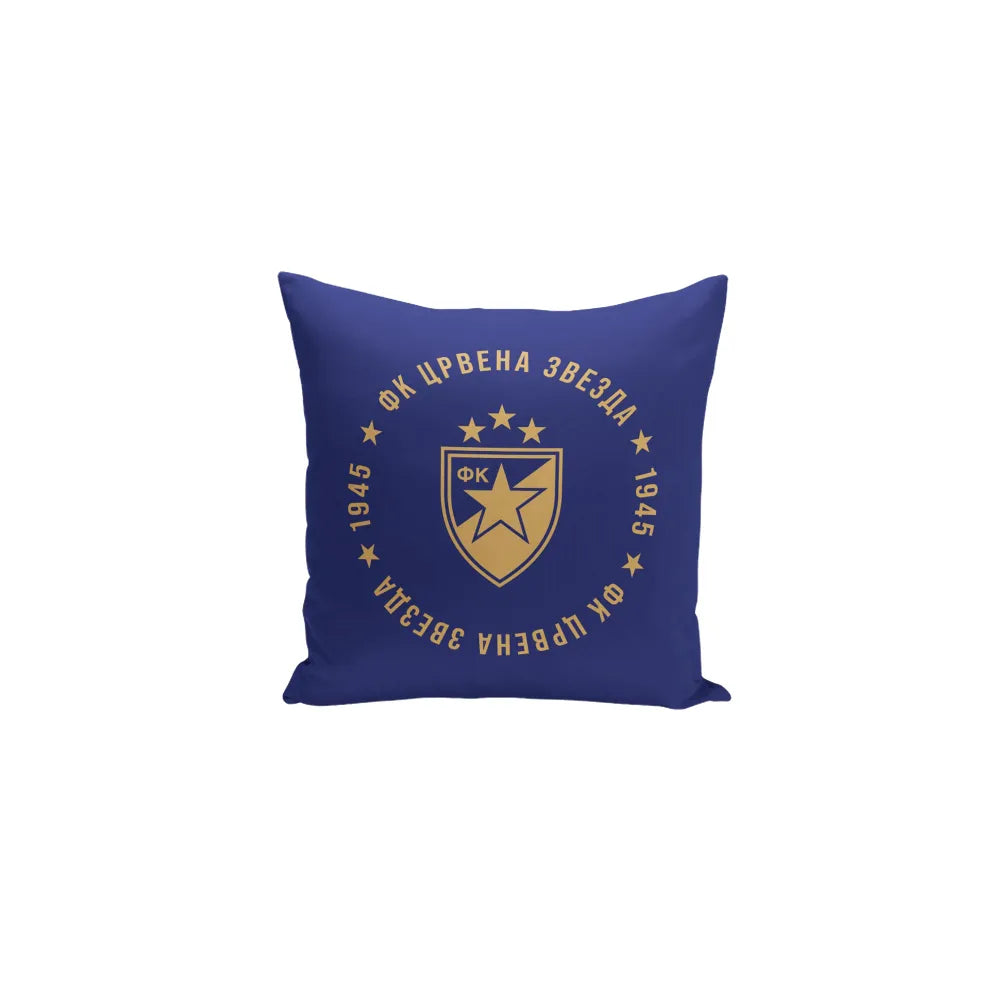 Jastuk Crvena Zvezda 40x40cm Plavi grb