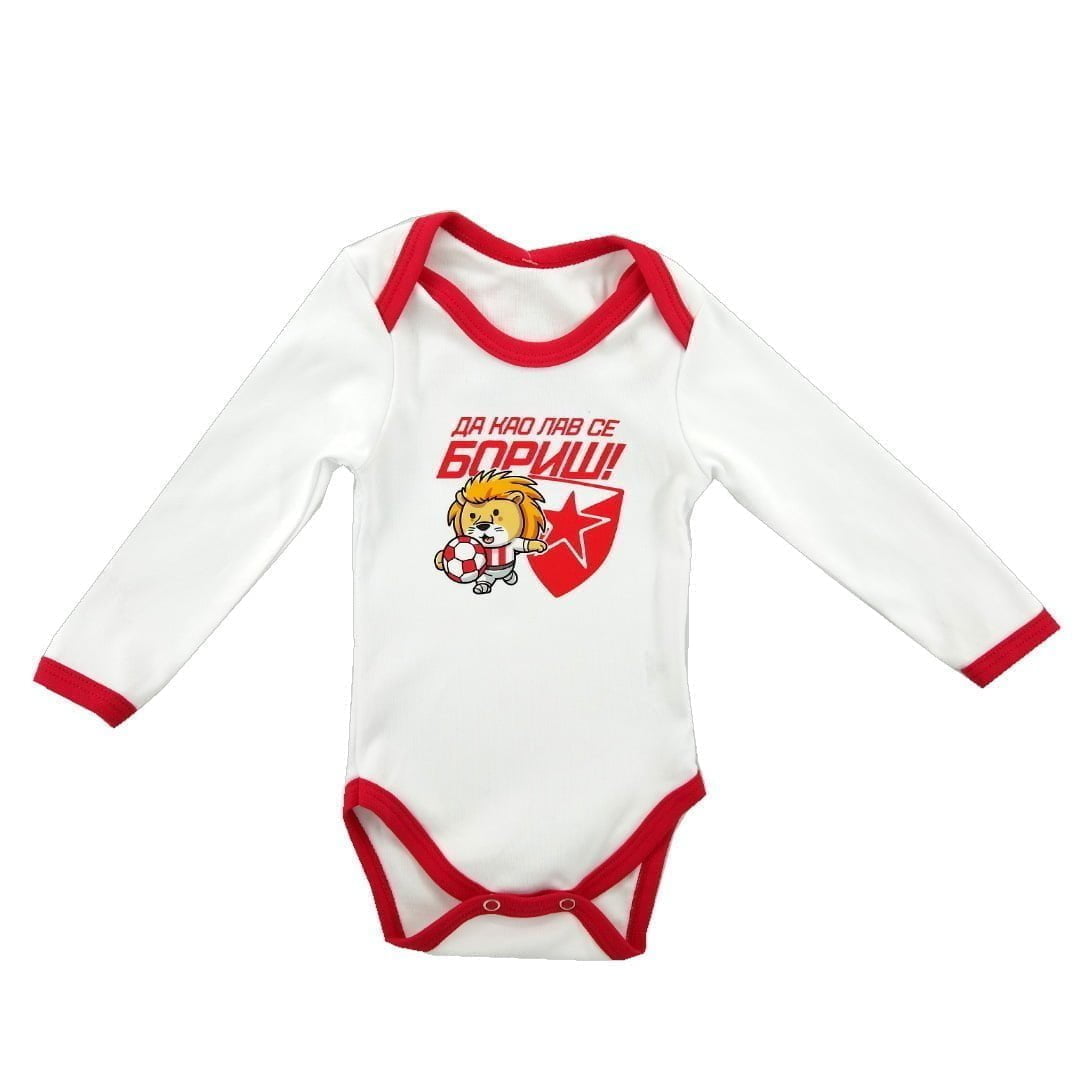Crvena Zvezda Baby bodi dugačak rukav FKCZ 23