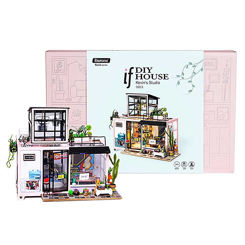 Robotime 3D Puzzle Kevin's Studio DG13
