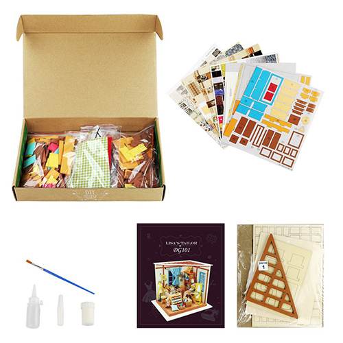Robotime 3D Puzzle Lisa's Tailor DG101