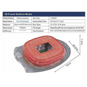 3D Puzzle Fudbalski Stadion Bayern Munich, Germany Z-B087