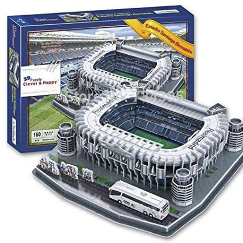 3D Puzzle Fudbalski Stadion Santiago Bernabéu Spain Z-B145