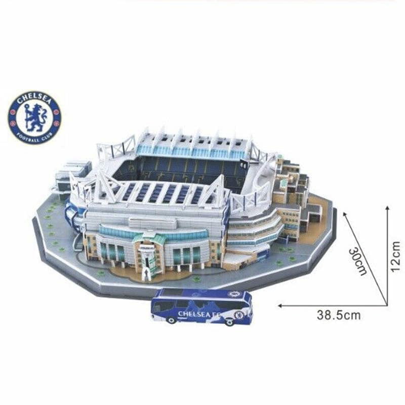 3D Puzzle Fudbalski Stadion Stamford Bridge, UK Z-B186