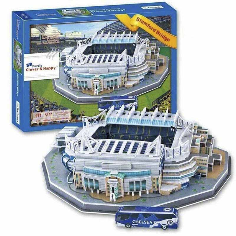 3D Puzzle Fudbalski Stadion Stamford Bridge, UK Z-B186