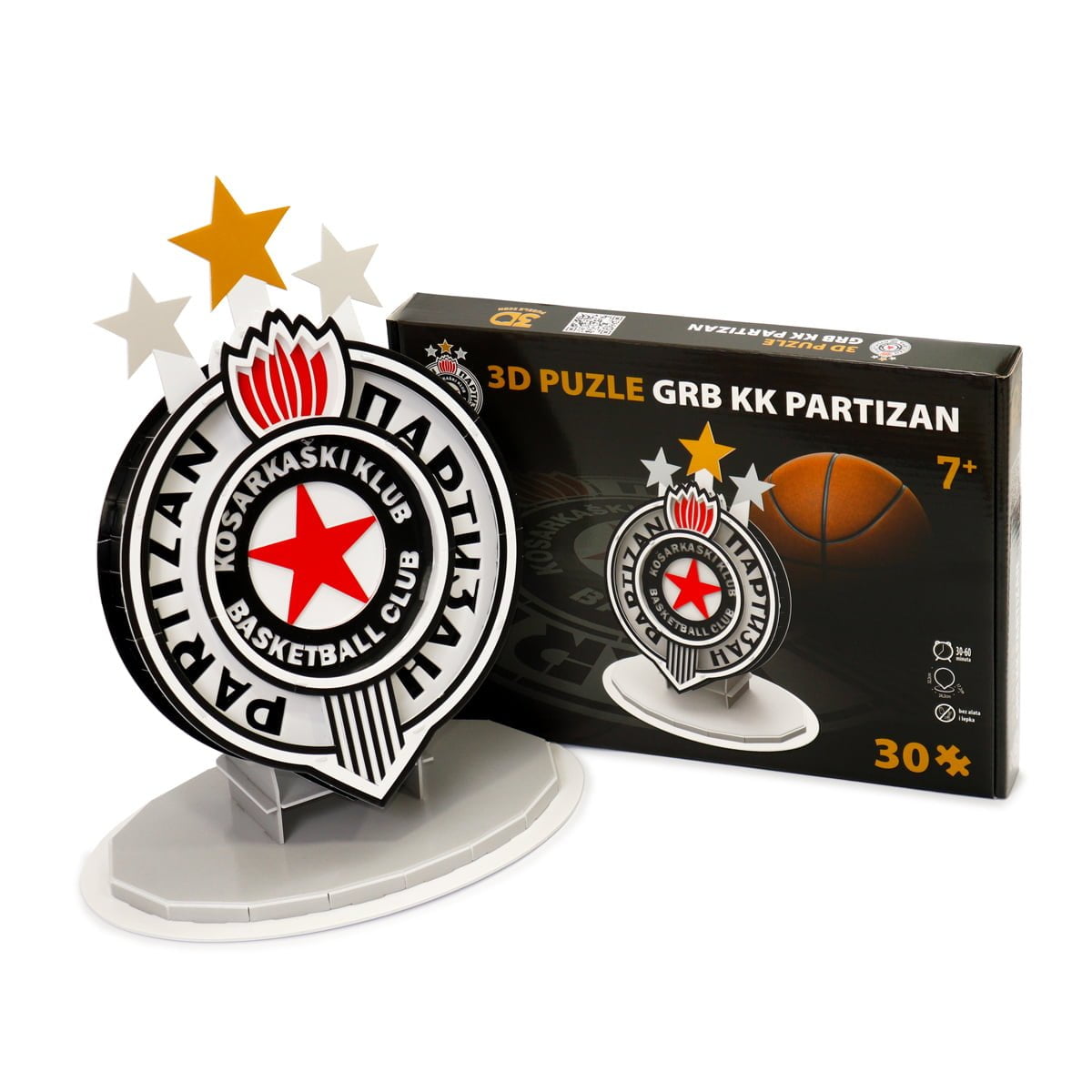 3D Puzzle Grb KK Partizan