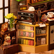 3D Puzzle Robotime Book Nook Holiday Café TGB15