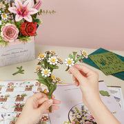 3D Puzzle Robotime Rowood Wooden Flower Basket TW03H