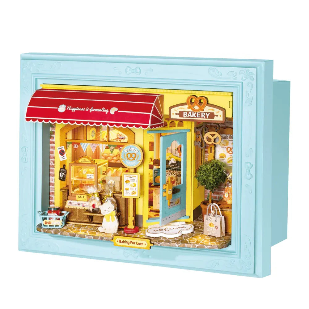 3D Puzzle Robotime Fluffy Cat Bakery DP001