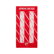Peškir Crvena Zvezda Plažni 70x140cm Dve pruge