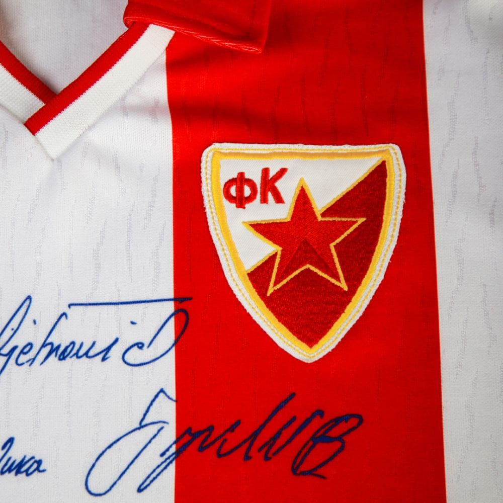 Dečiji dres Crvena Zvezda Bari 91 sa potpisima