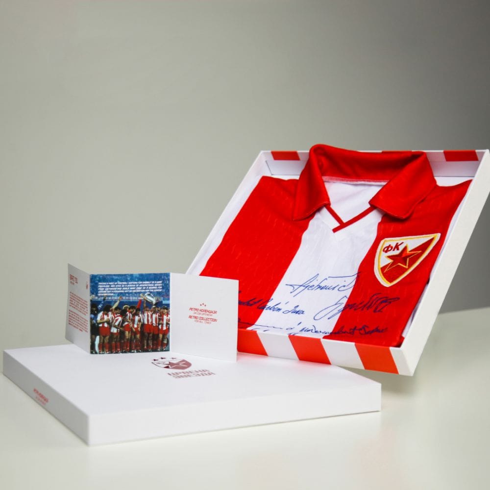 Dečiji dres Crvena Zvezda Bari 91 sa potpisima