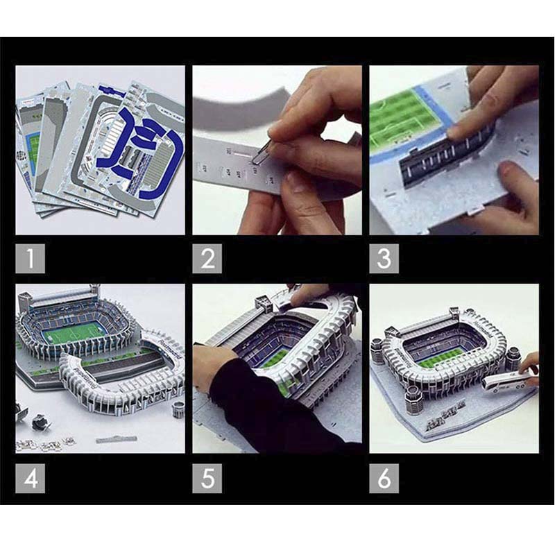 3D Puzzle Fudbalski Stadion Etihad, UK Z-B189