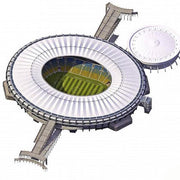 3D Puzzle Fudbalski Stadion Maracana Brazil 221