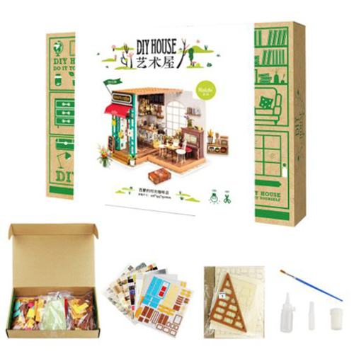 3D puzzle Robotime - Simon's Coffee Shop