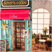 3D puzzle Robotime - Simon's Coffee Shop