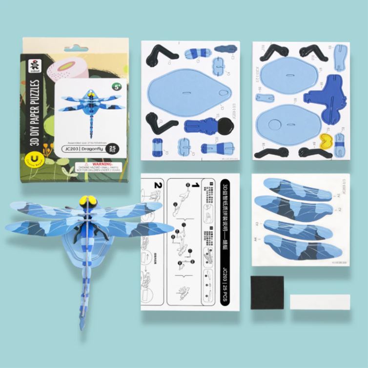 3D puzzle Robotime - Dragonfly