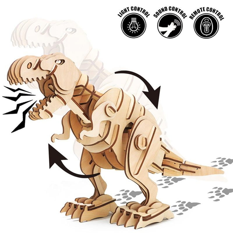 3D Puzzle Robotime - Biting T-rex