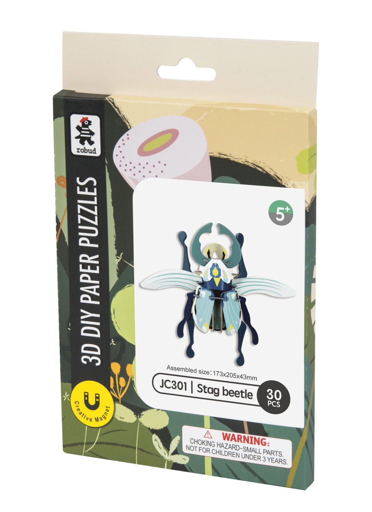 3D puzzle Robotime - Stag Beetle