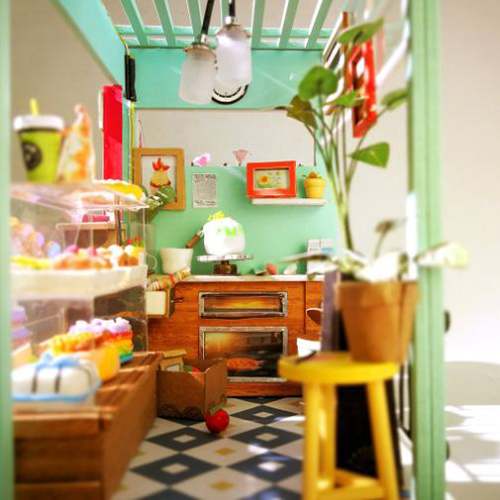 3D puzzle Robotime - Ice Cream Station