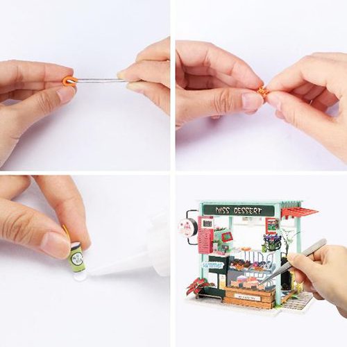 3D puzzle Robotime - Ice Cream Station