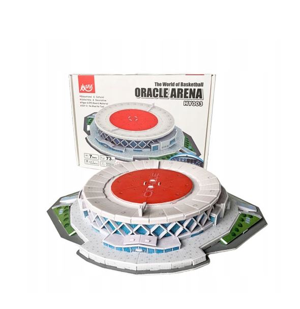 3D Puzzle Košarkaški Stadion Oracle Arena Golden State Warriors
